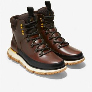 Cole Haan 4.Zerogrand Waterproof Leather Hiker Boots C31845 10W